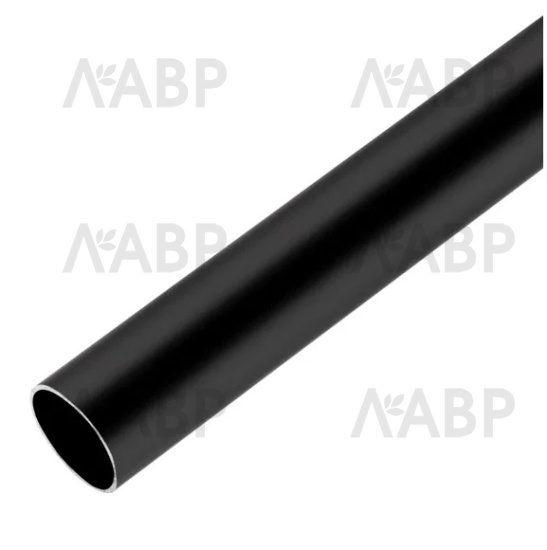 Труба D25мм толщина 0,7мм длина 3м черный / 23132 / оптом и в розницу / мебельная фурнитура "ЛАВР"