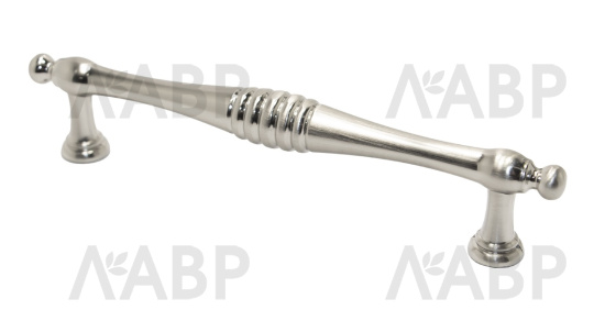 ручка скоба Laurus PRO ZA2050 128мм атласный сатиновый никель BSN / 69700 / оптом и в розницу / мебельная фурнитура "ЛАВР"