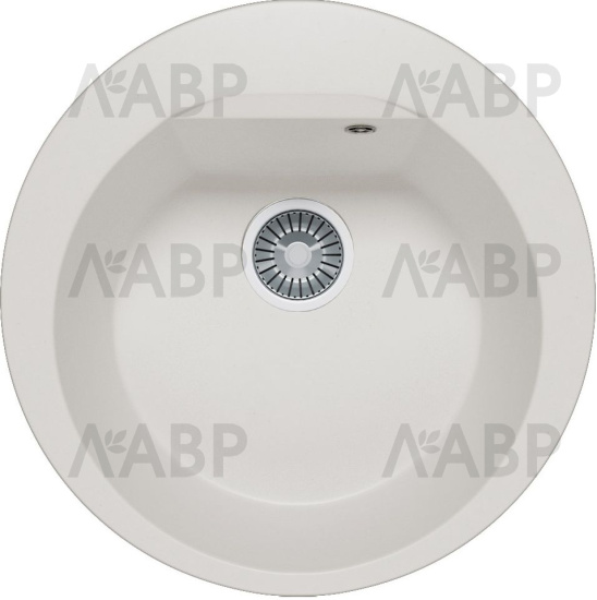 Мойка мраморная Atol-520 №36 белый хлопок d520*200мм / 62561 / оптом и в розницу / мебельная фурнитура "ЛАВР"