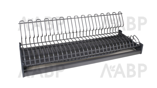 посудосушитель 800мм, нержавеющая сталь, Боярд/SU19/800/GRPH / 714104 / оптом и в розницу / мебельная фурнитура "ЛАВР"