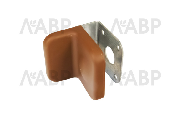 навес пластиковый коричневый нагрузка 35кг/шт (400шт) / 13383 / оптом и в розницу / мебельная фурнитура "ЛАВР"