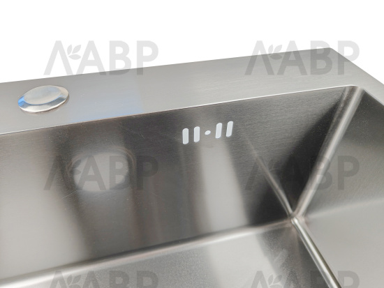 мойка накладная 650*450*220*0,8 сатин  / 62942 / оптом и в розницу / мебельная фурнитура "ЛАВР"