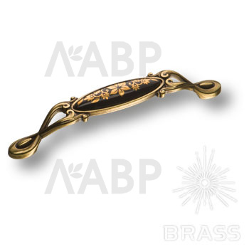 Brass 395-160-Chrome ручка скоба модерн, глянцевый хром 160 мм / 39554 / оптом и в розницу / мебельная фурнитура "ЛАВР"