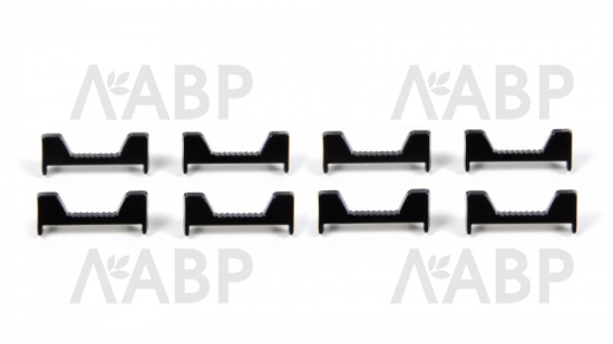 заглушка Боярд для RP105 (комплект 8 шт) черная /RZ105.01BL (250) / 769171 / оптом и в розницу / мебельная фурнитура "ЛАВР"