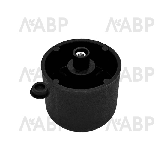 Опора мебельная регулируемая цилиндрическая 50*44мм черная / 10002 / оптом и в розницу / мебельная фурнитура "ЛАВР"