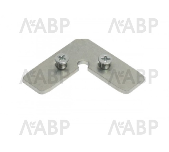 уголок для фасадного профиля, узкий 18*20мм / 43027 / оптом и в розницу / мебельная фурнитура "ЛАВР"