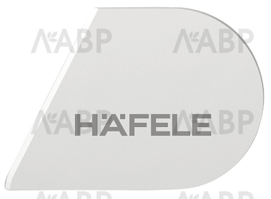Заглушка белая правая к механизму Free flap H1.5 372.39.002 Hafele / 49490 / оптом и в розницу / мебельная фурнитура "ЛАВР"
