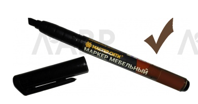 маркер мебельный орех темный / 16013-16 / оптом и в розницу / мебельная фурнитура "ЛАВР"