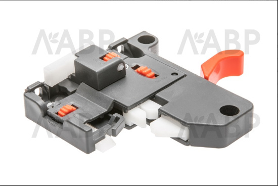 направляющие скрытого монтажа GTV MODERN SLIDE PRO 48*400мм, довод, 30кг(10шт)/PB-3D0SHX18-400-PRO / 09723 / оптом и в розницу / мебельная фурнитура "ЛАВР"