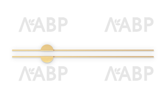 ручка Laurus PRO ZA1904 960мм золото брашированное BG (120) / 519194 / оптом и в розницу / мебельная фурнитура "ЛАВР"