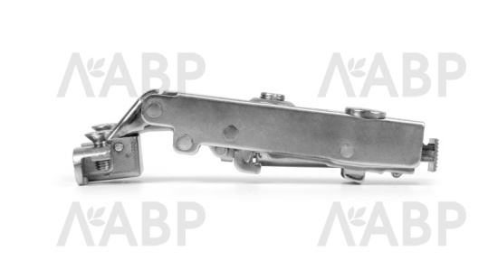 петля 4-х шарнирная Боярд H663A NEO накладная для алюм. профиля, доводчик (100) / 711245 / оптом и в розницу / мебельная фурнитура "ЛАВР"