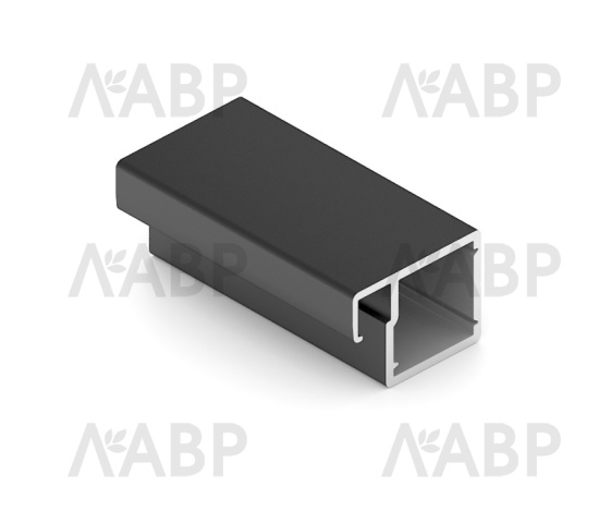 Аристо/* профиль рамочный узкий 708 черный мат 5,4м EDGE MAX / 92057 / оптом и в розницу / мебельная фурнитура "ЛАВР"