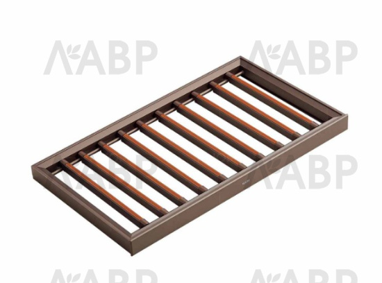 Nuomi/выдвижная брючница Ralphie 764*469*65mm, серый / 6110480 / 86021 / оптом и в розницу / мебельная фурнитура "ЛАВР"