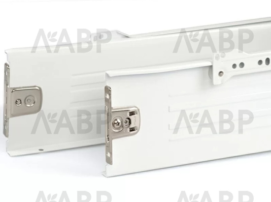 Firmax металлобоксы 400*118мм, 25кг, белый/FRM0384.07 / 09879 / оптом и в розницу / мебельная фурнитура "ЛАВР"