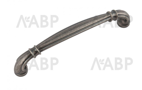 Ручка мебельная скоба 128мм старинный цинк RS439BAZ.4/128 Boyard / 719900-1 / оптом и в розницу / мебельная фурнитура "ЛАВР"