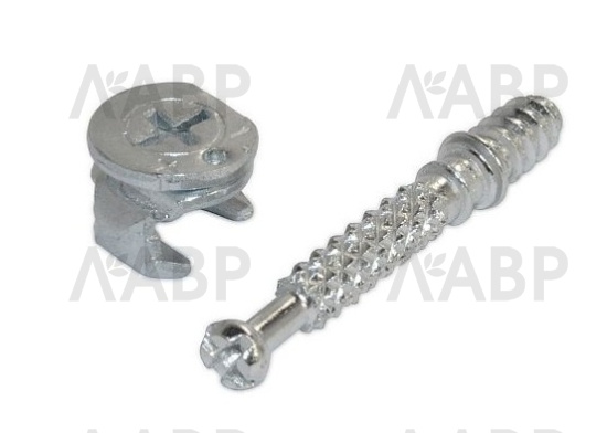 эксцентрик саморез сталь (2000) / 21066-1 / оптом и в розницу / мебельная фурнитура "ЛАВР"