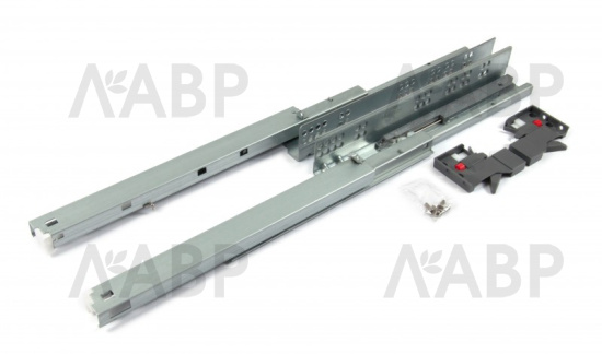 направляющие 100% скрытого монтажа 500 мм/DB8981Zn/500 B-Slide / 709584 / оптом и в розницу / мебельная фурнитура "ЛАВР"