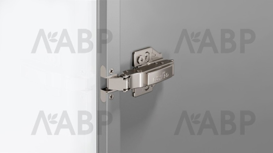 петля 4-х шарнирная Боярд H813A EVO накладная для алюм. профиля, доводчик (200)  / 711253 / оптом и в розницу / мебельная фурнитура "ЛАВР"