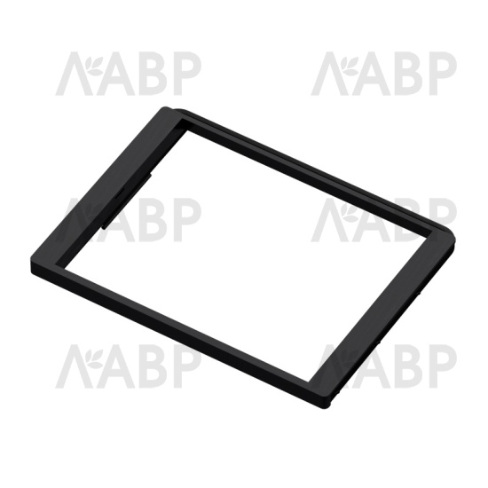 гардероб черн/460/рамка для корзин с доводчиком L=607, массив темное дерево WD0360.VP060.BK0PC.RB / 68104 / оптом и в розницу / мебельная фурнитура "ЛАВР"