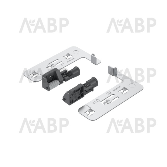 Хеттих/ACTRO 5D комплект механизма для регулировки по глубине (1) /9257706 / 97389 / оптом и в розницу / мебельная фурнитура "ЛАВР"