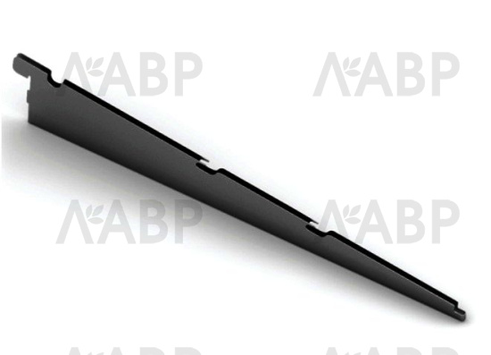 Кронштейн для проволочной полки 420мм черный для гардеробной системы Aristo / 68007 / оптом и в розницу / мебельная фурнитура "ЛАВР"