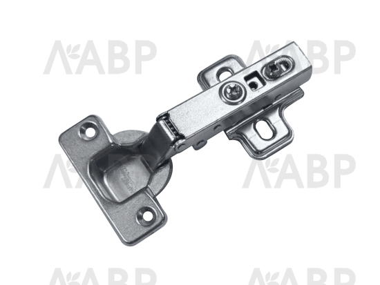 Петля накладная с доводчиком Clip-on Laurus PRO / 11415 / оптом и в розницу / мебельная фурнитура "ЛАВР"