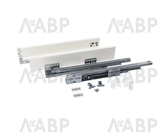 Firmax Smartline ящик 84*550мм, доводчик, 35кг, белый/FRM0755.007/84 / 509150 / оптом и в розницу / мебельная фурнитура "ЛАВР"