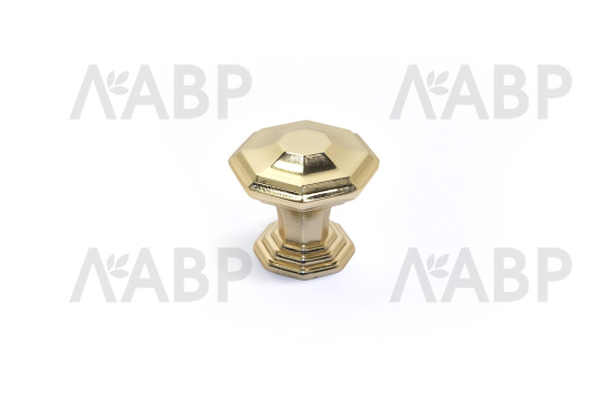 ручка кнопка Laurus PRO ZA2411 золото K-Gold / 39513 / оптом и в розницу / мебельная фурнитура "ЛАВР"