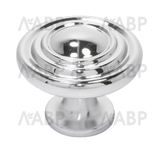 ручка кнопка Laurus PRO ZA0532 кнопка хром CP / 69601 / оптом и в розницу / мебельная фурнитура "ЛАВР"