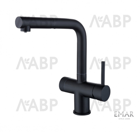 Смеситель EMAR 7026 Black / 62871 / оптом и в розницу / мебельная фурнитура "ЛАВР"