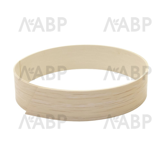 ПВХ кромка 1*19 мм без клея дуб молочный 81020-W10 новый Laurus / 46092 / оптом и в розницу / мебельная фурнитура "ЛАВР"