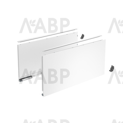 Хеттих/AvanTech You ящик 100% выдвижения 251*450мм, белый, БЕЗ направляющих и без соединителей / 9353412 / 97739 / оптом и в розницу / мебельная фурнитура "ЛАВР"