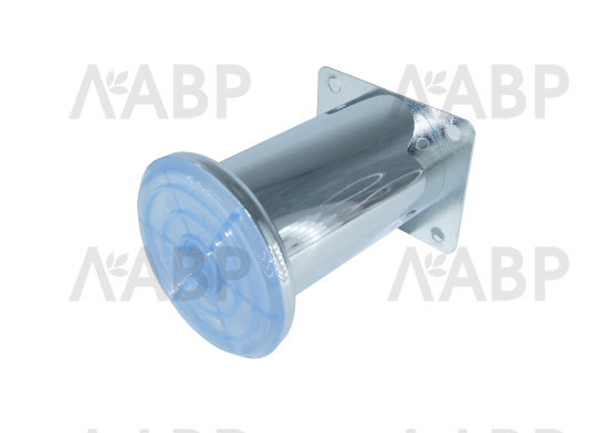 Опора мебельная нерегулируемая цилиндрическая 50*100мм хром А174 / 10167 / оптом и в розницу / мебельная фурнитура "ЛАВР"