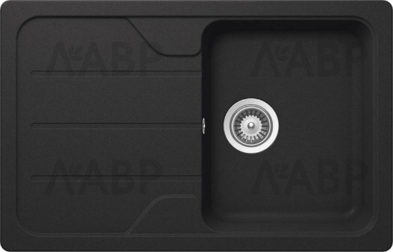 SCHOCK мойка кварцевая Formhaus 45D Cristalite 500*780 оникс / 62735 / оптом и в розницу / мебельная фурнитура "ЛАВР"