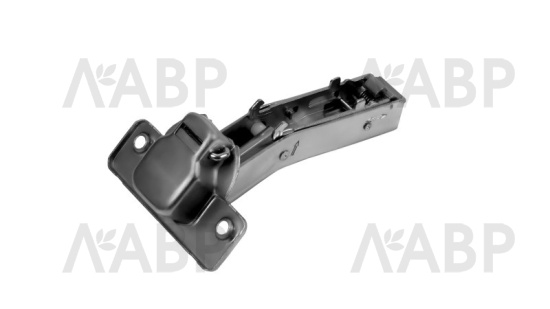 петля 4-х шарнирная Боярд H845C02/BN EVO 45° с довод, черный никель без планки (100)  / 711249 / оптом и в розницу / мебельная фурнитура "ЛАВР"