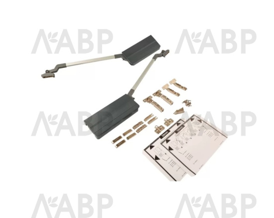 подъемный механизм для складного фасада DTC TOP STAY ST 960-1040мм/8,0-13,9кг, серый/DTCST08.043/3 / 06163 / оптом и в розницу / мебельная фурнитура "ЛАВР"