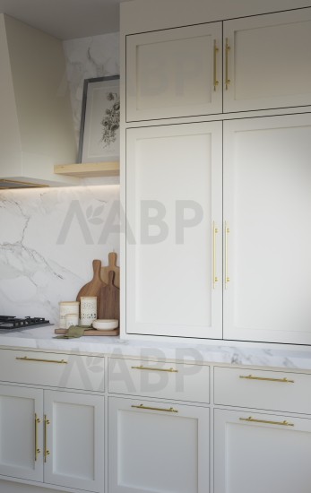 ручка скоба Laurus PRO ZA2391 192мм золото K-Gold / 39512-4 / оптом и в розницу / мебельная фурнитура "ЛАВР"