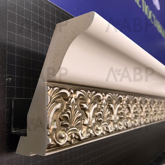 Декор для мебели карниз МДФ НК-1 / 17081 / оптом и в розницу / мебельная фурнитура "ЛАВР"