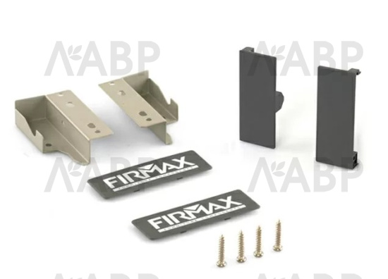 Firmax Newline комплект креплений для внутреннего ящика 84мм,серый/FRM0910.43 / 09690 / оптом и в розницу / мебельная фурнитура "ЛАВР"