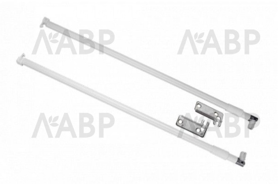 Реллинг для метабоксов L-500  мм БЕЛЫЙ  / 509098 / оптом и в розницу / мебельная фурнитура "ЛАВР"