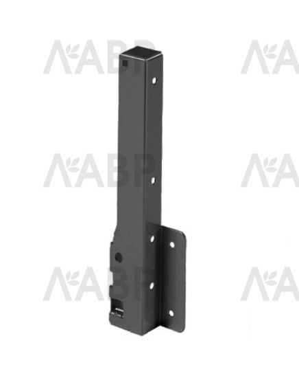 Хеттих/InnoTech Atira* соединитель задней стенки, h144мм, левый, антрацит(40)/9194637 / 97199 / оптом и в розницу / мебельная фурнитура "ЛАВР"