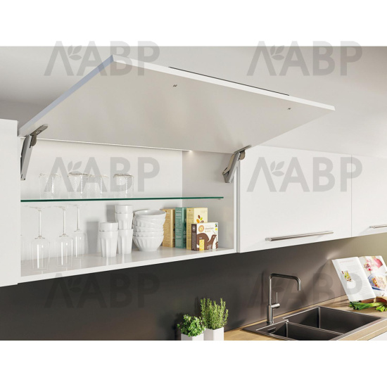 #механизм Free space 1,8 модель E, PUSH to open, комплект белый/372.27.708 / 94047 / оптом и в розницу / мебельная фурнитура "ЛАВР"