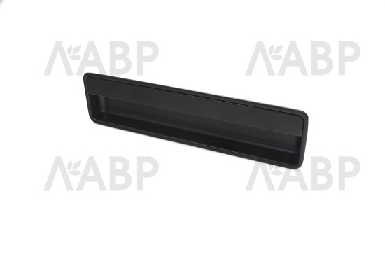 ручка врезная Laurus PRO ZA2431 160мм черный матовый MBK(120) / 39514-2 / оптом и в розницу / мебельная фурнитура "ЛАВР"