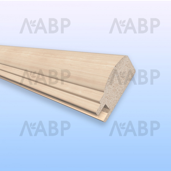 Профиль рамочный № 72/ 21*52*11*2800 МДФ дуб молочный / 30072-14 / оптом и в розницу / мебельная фурнитура "ЛАВР"