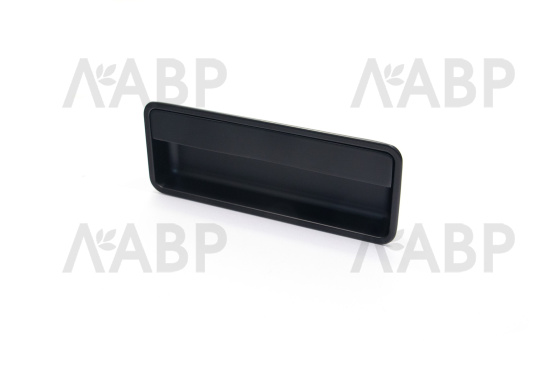 ручка врезная Laurus PRO ZA2431 96мм черный матовый MBK(150) / 39514 / оптом и в розницу / мебельная фурнитура "ЛАВР"