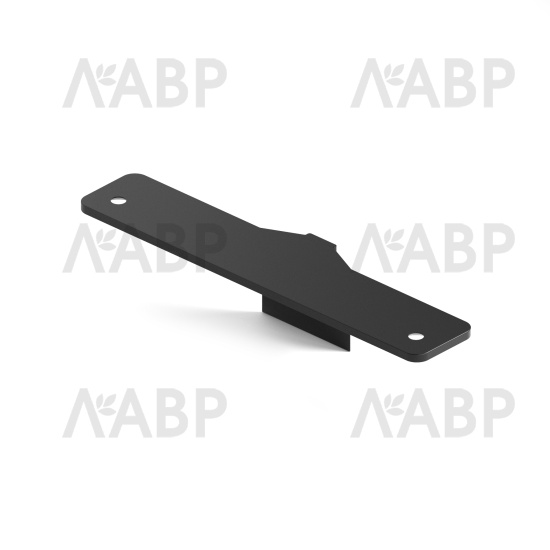 стеллаж/STELLA держатель полки ЛДСП черный матовый / ST0011.VP000.BKSPC.QC / 41035 / оптом и в розницу / мебельная фурнитура "ЛАВР"