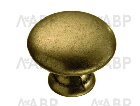 Ручка мебельная кнопка бронза 15.324.30.12 Brass / 69254 / оптом и в розницу / мебельная фурнитура "ЛАВР"