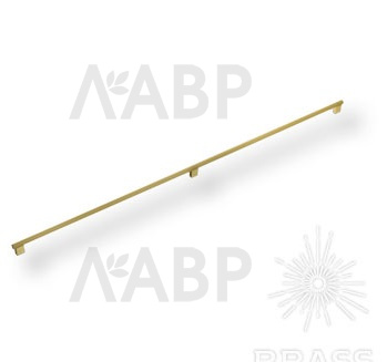 Brass 7451.0990.959 ручка скоба модерн, матовое золото 480-480 мм / 39724 / оптом и в розницу / мебельная фурнитура "ЛАВР"