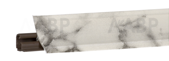 плинтус для столешниц LB23 мрамор итальянский 3,0 м 231-6184/15 / 53527 / оптом и в розницу / мебельная фурнитура "ЛАВР"