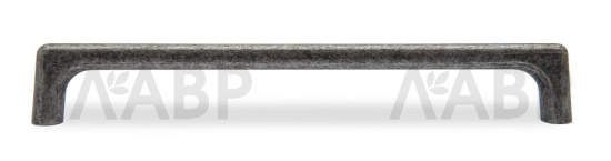 Ручка мебельная скоба 192мм чернёное античное железо RS290BAF.4/192 Boyard  / 719942-1 / оптом и в розницу / мебельная фурнитура "ЛАВР"